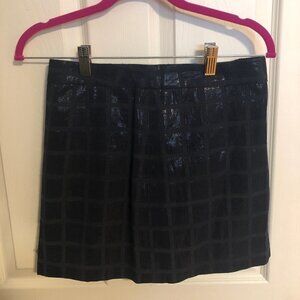 Womens GAP Mini Skirt Square Detail Size 0